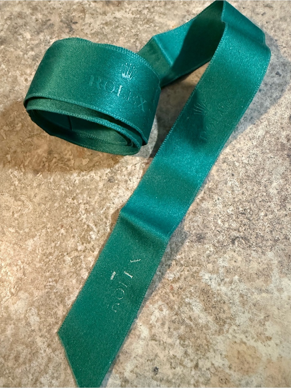 Rolex Green Satin ribbon 4.10 inches